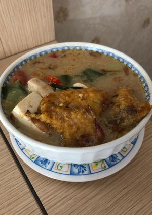 Foto resep Singapore Hawker style Fish soup