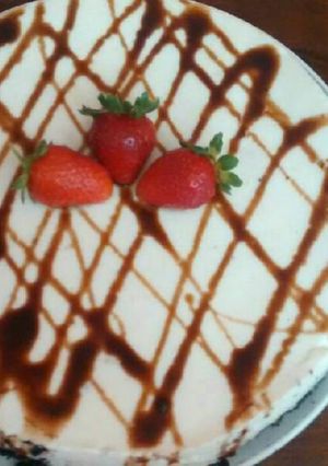 Una foto de Torta de crema