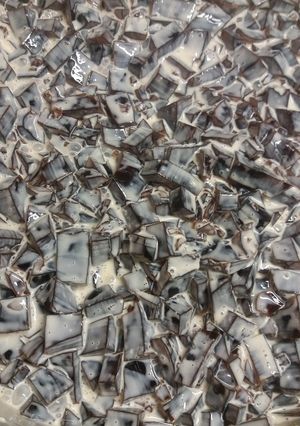 Una foto de Receta de gelatina de café de olla con crema