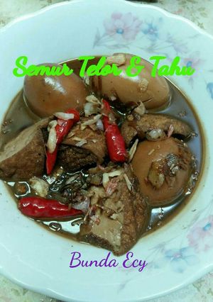 Foto resep SemuR Tahu & Telor SimpleBunda Ecy