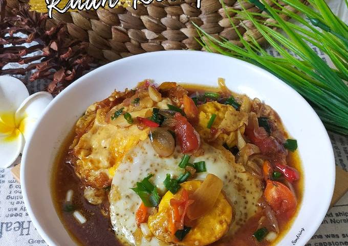 Telur Ceplok Kuah Kecap