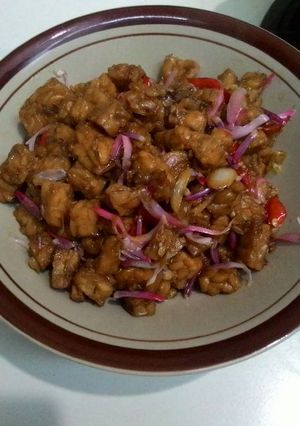 Foto resep Tumis tempe kecombrang