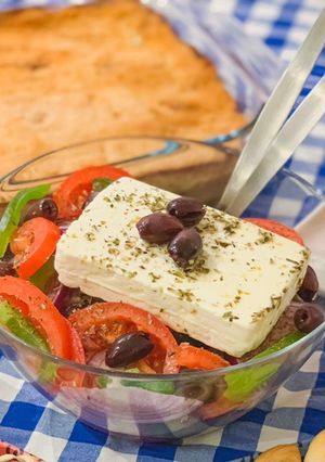 Une photo de Salade Greque 🇬🇷