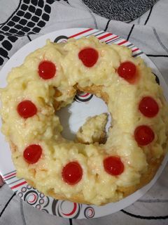 Una foto de Rosca de Pascua fácil con harina leudante
