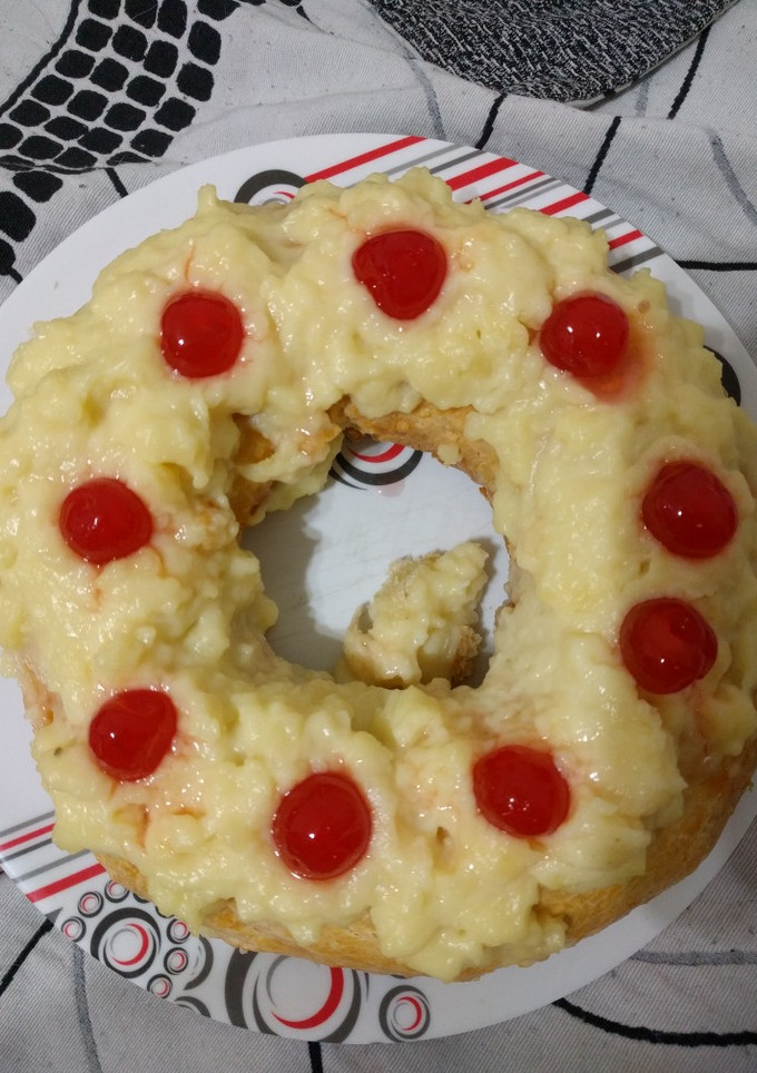 Una foto de Rosca de Pascua fácil con harina leudante