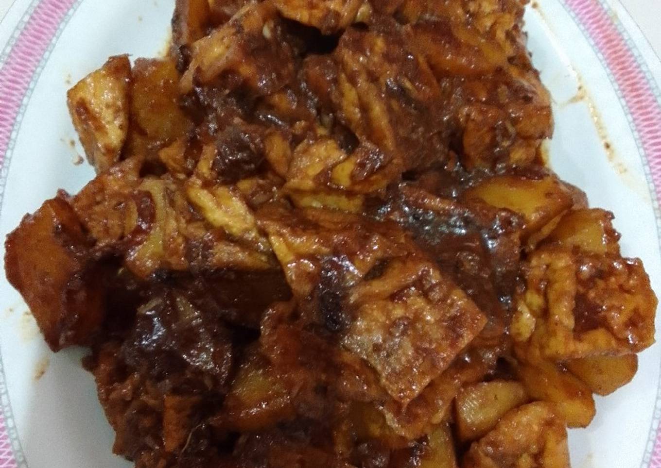 Semur tahu kentang