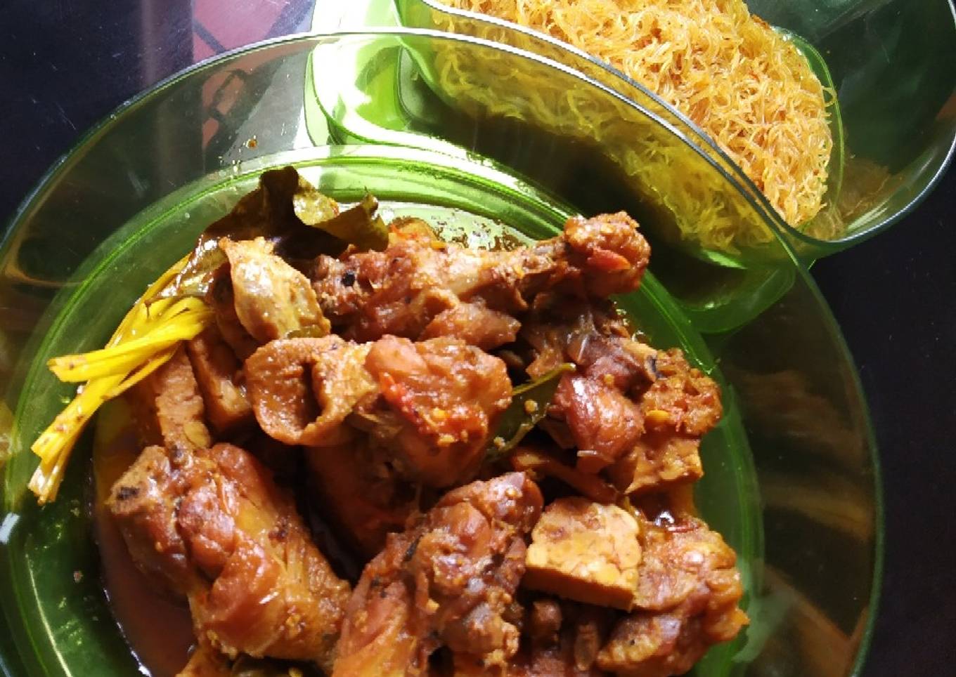 Ayam Kecap Istimewa + bihun👌