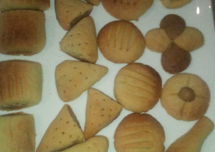 Simple crunchy cookies