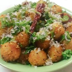 A picture of Pundi (suji balls).
