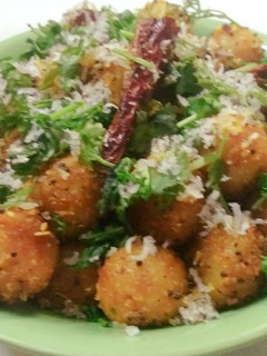 A picture of Pundi (suji balls).