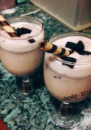Foto resep Frappe Milo Oreo