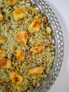 عکسی از دستور پلو شوشتری