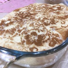 A picture of Milk Tart.