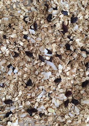A picture of Healthy Homemade Granola.