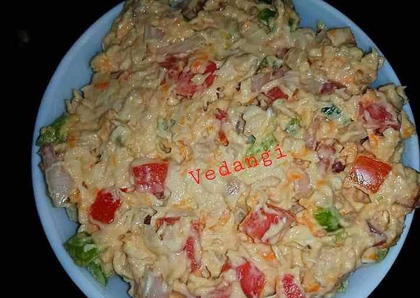 Chicken Veggie Mayo Salad