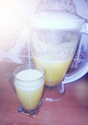 صورة لوصفة عصير البرتقال🍹🍋