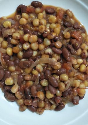 A picture of Stewed Githeri.