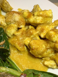 Una foto de Pavo al curry