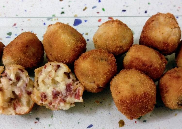 Croquetas de jamón ibérico