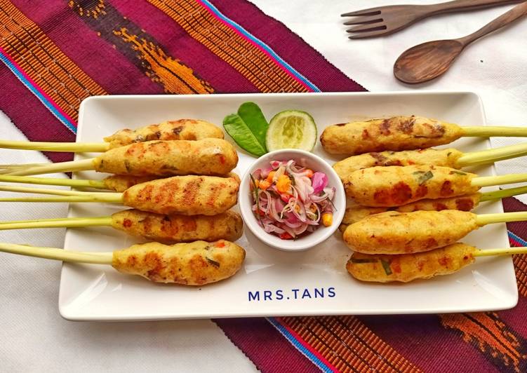 Resep: Sate Lilit Ikan Barracuda - Anti gagal 👌 yang Gurih!