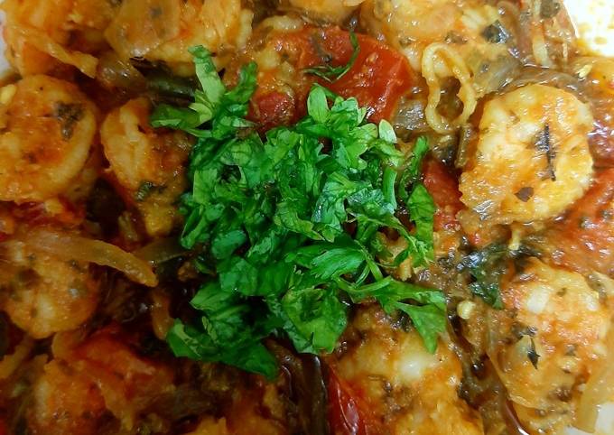 Recipe of Speedy Prawns with dry fenugreek leaves