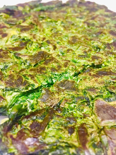 Una foto de Tortilla de espinaca