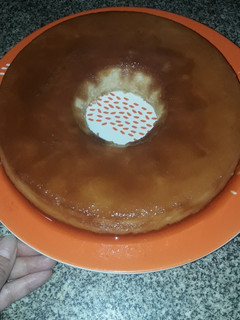 Una foto de Budín de pan en pareja con dulce de leche ❤