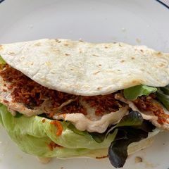 A picture of Easy Menu Clean#4 Pork slice, Iceberg Lettuce Wrap ‼️.
