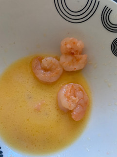 Una foto de Camarón salteado