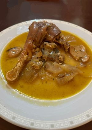 Φωτογραφία της συνταγής Κόκορας Κρασάτος