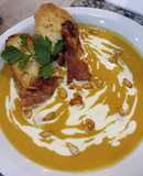 Mi sopa crema de calabaza 🎃