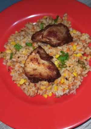 Foto resep Nasi goreng sayur