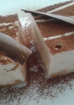 Una foto de Tiramisú sin cocción