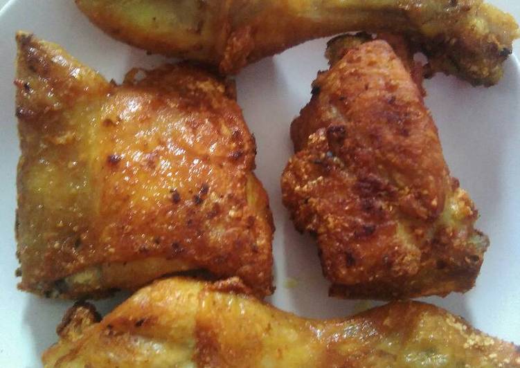 Cara Gampang Membuat Ayam goreng gurih&amp;renyah😍 Anti Gagal