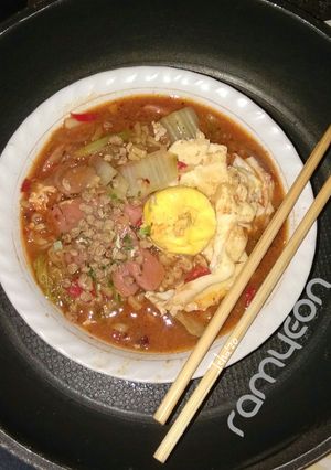 Foto resep Ramyeon mie instan
