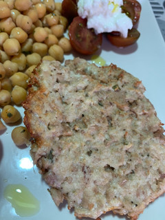 Una foto de Hamburguesa de atún en airfryer