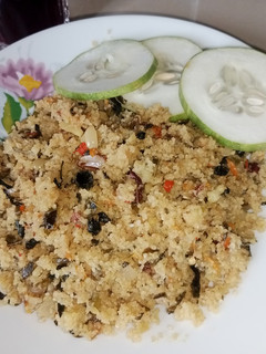 A picture of Dambun shinkafa.