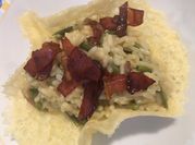 A picture of parmesan rice