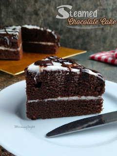 Foto resep Steammed Chocolate Cake