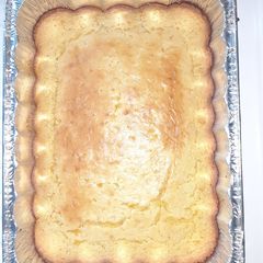 A picture of Jiffy corn pudding or aka casserole!.