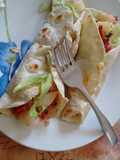 Wraps de marlin ahumado. ॐ