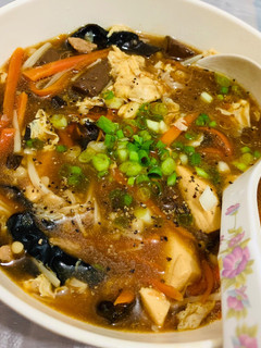 酸辣湯🥣簡易基本版·毫無難度(酸辣粉、大滷麵) 的食譜成品照片