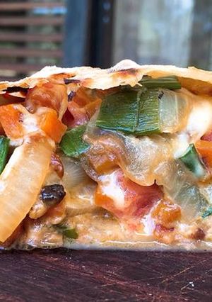 Una foto de Tarta de verduras