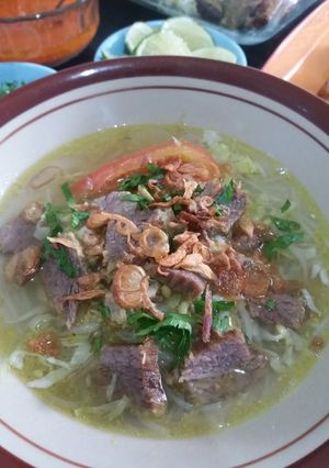 Foto resep Soto Sapi Bening Jogja