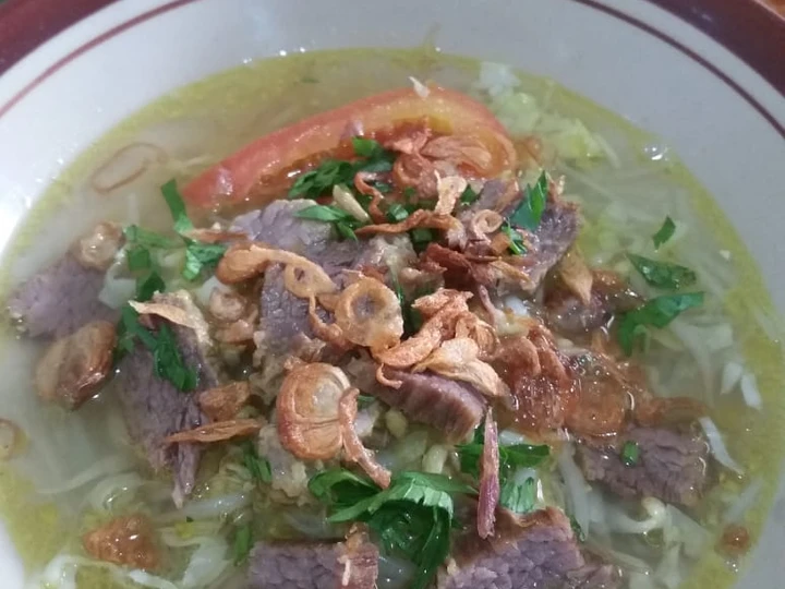 Langkah Gampang Menyiapkan Resep Soto Sapi Bening Jogja Anti Ribet, Menggugah Selera