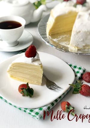 Foto resep Mille Crepes/Thousand layer Cake