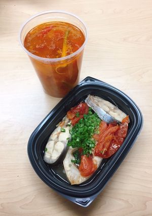 Hình của món Canh cá basa không thể đơn giản hơn.