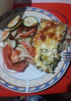 Una foto de Tarta de zapallito