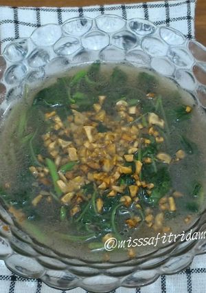 Foto resep 11. Tumis bayam bawang putih