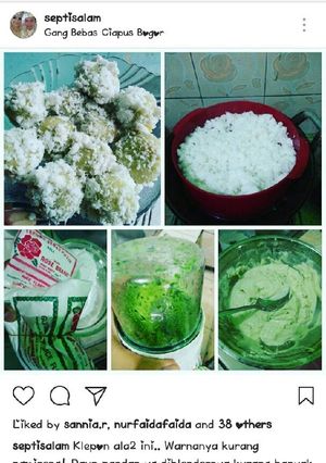 Foto resep Klepon ala-ala